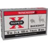 Winchester Super-X Buckshot Shotshells 12 ga 2-3/4" 1325 fps #00 5/ct - Precision Shot Firearms