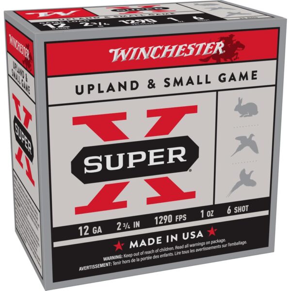 Winchester Super-X Game Shotshells 12 ga 2-3/4" 1 oz 1290 fps #6 25/ct - Precision Shot Firearms