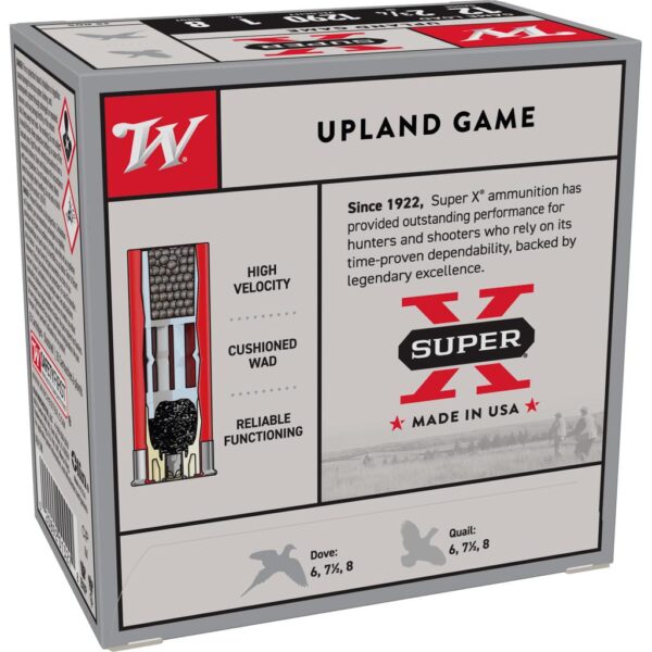 Winchester Super-X Game Shotshells 12 ga 2-3/4" 1 oz 1290 fps #8 25/ct - Precision Shot Firearms