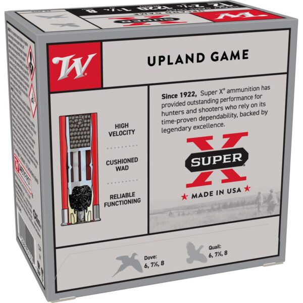 Winchester Super-X Heavy Game Shotshells 12 ga 2-3/4" 1-1/4 oz 1220 fps #8 25/ct - Precision Shot Firearms