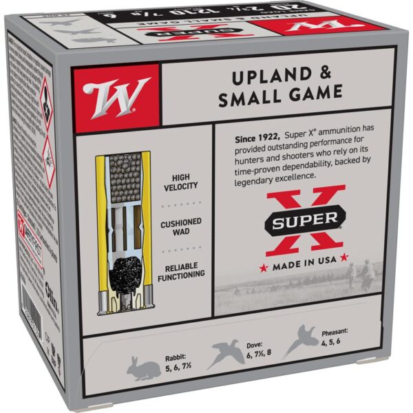 Winchester Super-X Game Shotshells 20 ga 2-3/4" 7/8 oz 1210 fps #6 25/ct - Precision Shot Firearms