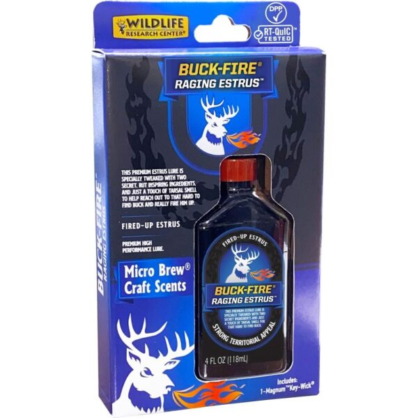Wildlife Research Buck-Fire Raging Estrus 4 oz - Precision Shot Firearms