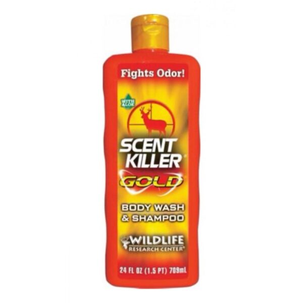 Wildlife Research Scent Killer Gold Body Wash & Shampoo - 24 FL OZ - Precision Shot Firearms