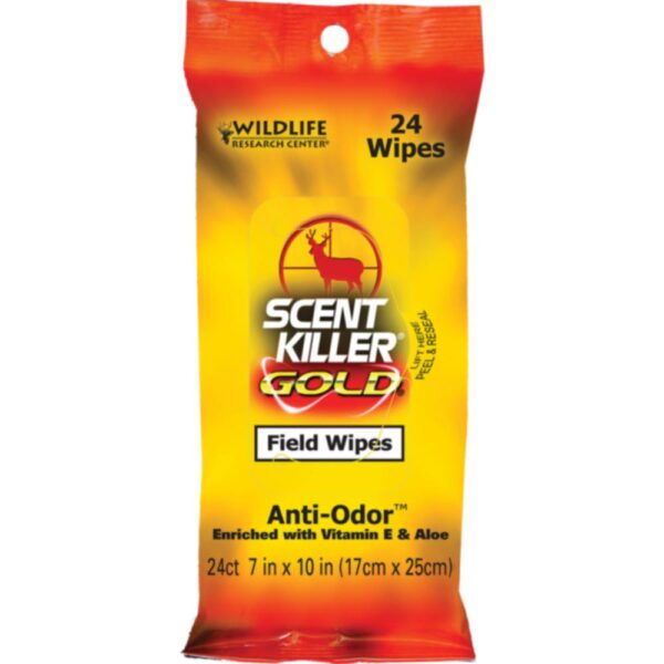 Wildlife Research Scent Killer Field Wipes 24 pk - Precision Shot Firearms