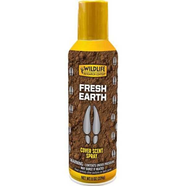 Wildlife Research Fresh Earth Cover Scent Spray Can 8oz - Precision Shot Firearms