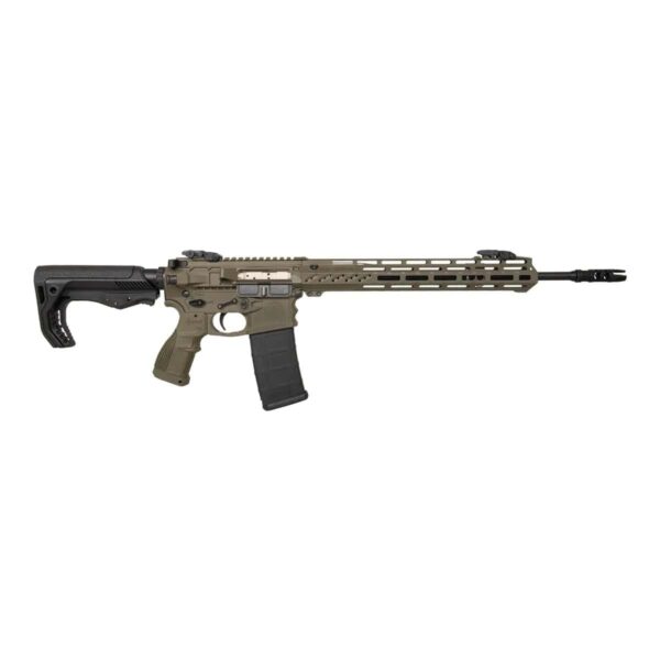 Fostech Stealth Lightning Rifle 5.56mm 30rd Magazine 16" Barrel 13" Rail Echo AR II Trigger OD Green - Precision Shot Firearms