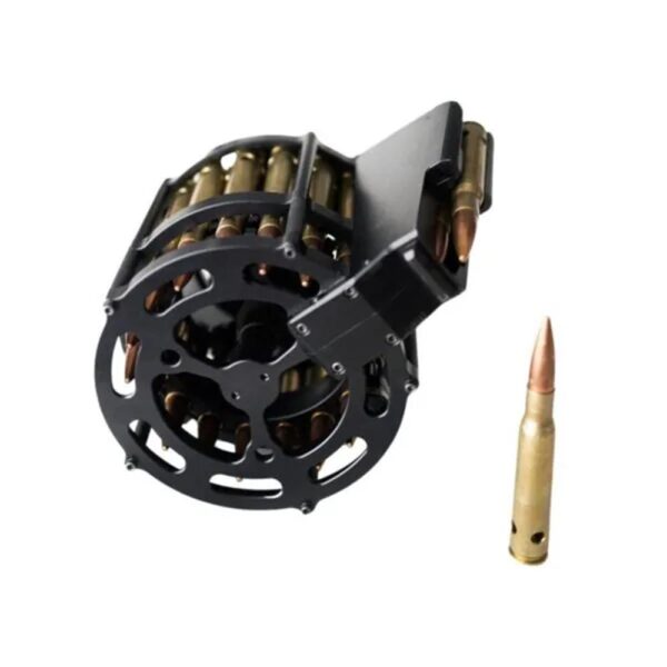Fostech Rifle Barrel Drum Magazine for M107A1 and M82A1 .50 BMG 20/rd - Precision Shot Firearms