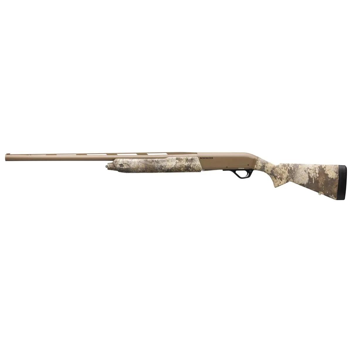Winchester SX4 Hybrid Hunter True Timber Prairie Camo Shotgun 12ga 3.5" Chamber 4rd Capacity 28" Barrel Synthetic Stock - Precision Shot Firearms