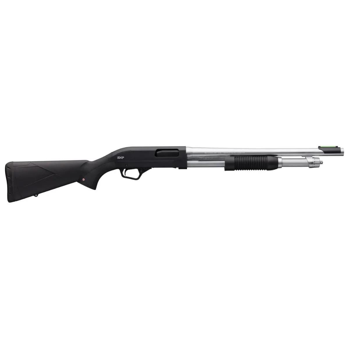 Winchester SXP Marine Defender Shotgun 12ga 3" Chamber 5rd Capacity 18" Matte Chrome Barrel Black Synthetic Stock - Precision Shot Firearms
