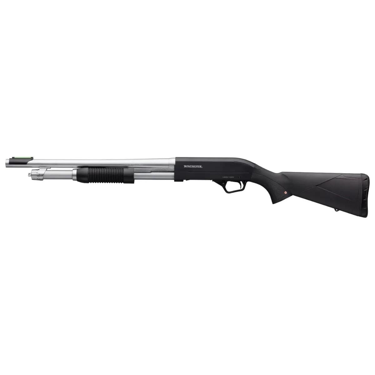 Winchester SXP Marine Defender Shotgun 12ga 3" Chamber 5rd Capacity 18" Matte Chrome Barrel Black Synthetic Stock - Precision Shot Firearms