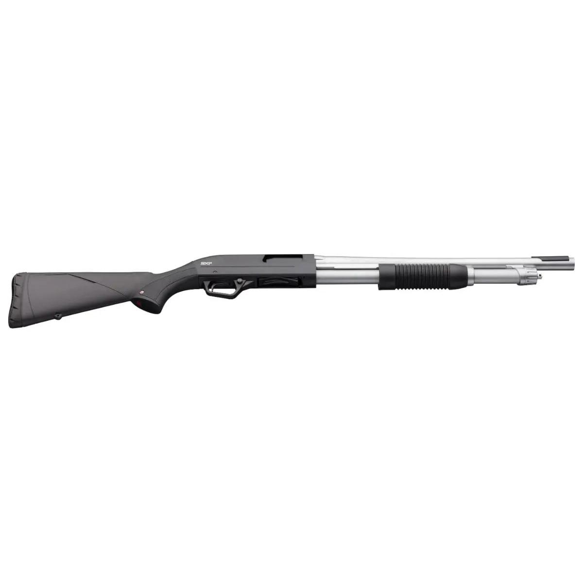 Winchester SXP Marine Defender Shotgun 12ga 3" Chamber 5rd Capacity 18" Matte Chrome Barrel Black Synthetic Stock - Precision Shot Firearms