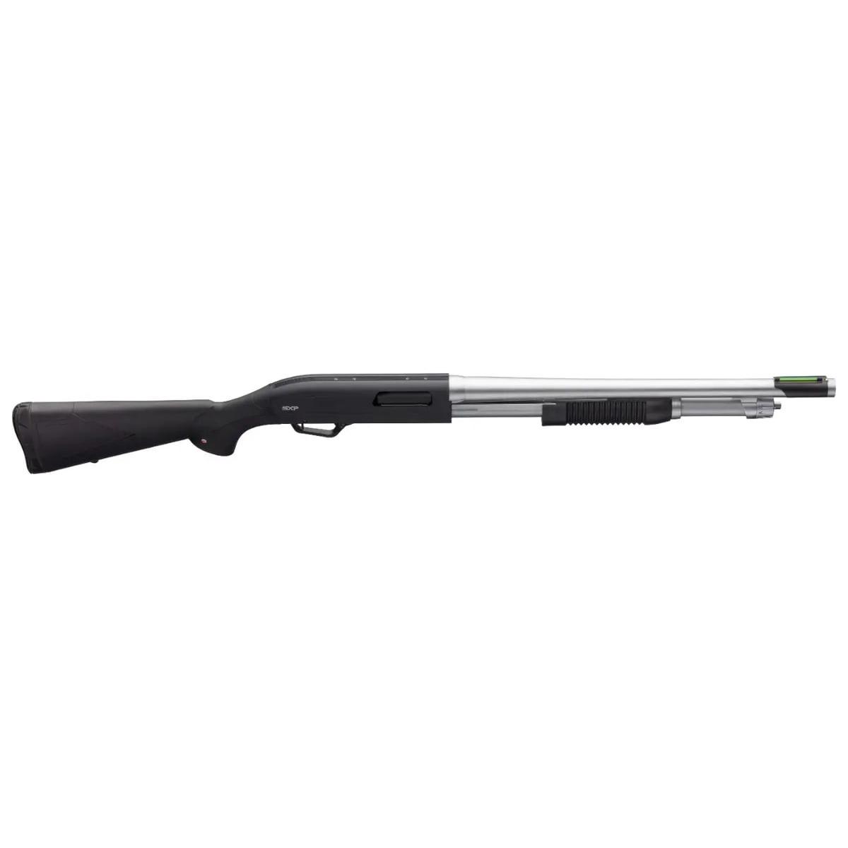 Winchester SXP Marine Defender Shotgun 12ga 3" Chamber 5rd Capacity 18" Matte Chrome Barrel Black Synthetic Stock - Precision Shot Firearms