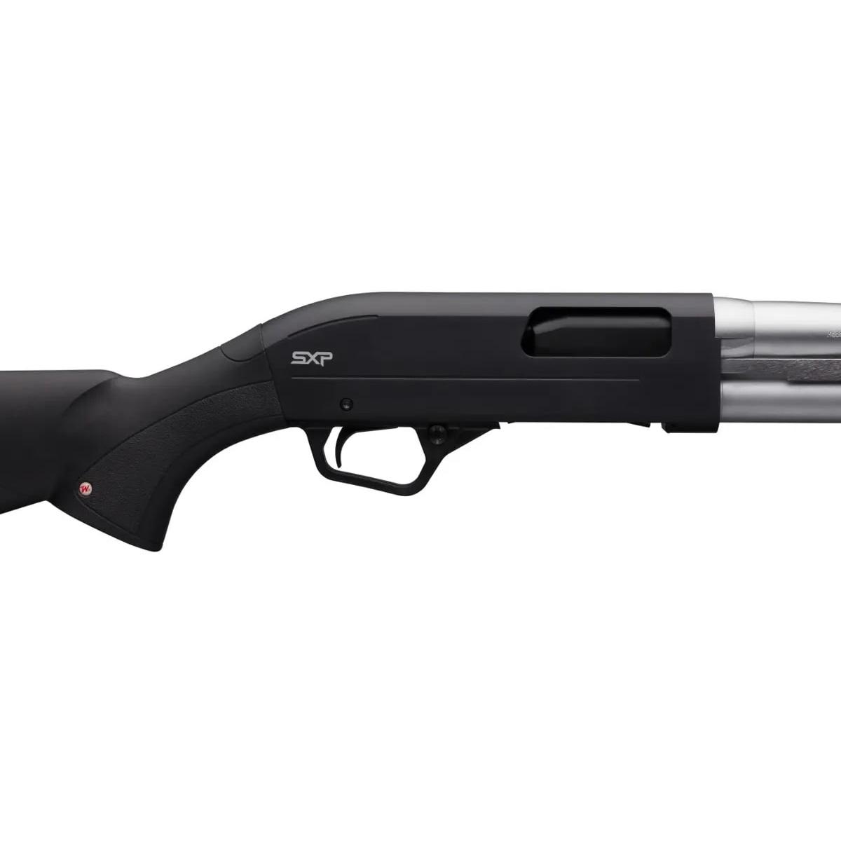 Winchester SXP Marine Defender Shotgun 12ga 3" Chamber 5rd Capacity 18" Matte Chrome Barrel Black Synthetic Stock - Precision Shot Firearms