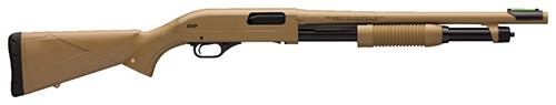 Winchester SXP Dark Earth Defender 20 GA Shotgun 5rd Magazine 18" Barrel FDE - Precision Shot Firearms