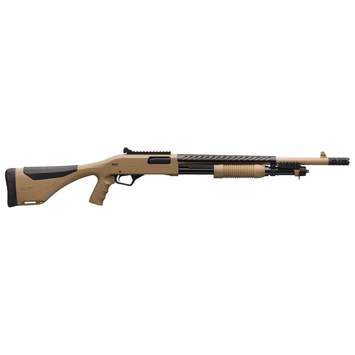 Winchester SXP Extreme Defender FDE Shotgun 12ga 3" Chamber 5rd Capacity 18" Barrel FDE Stock - Precision Shot Firearms