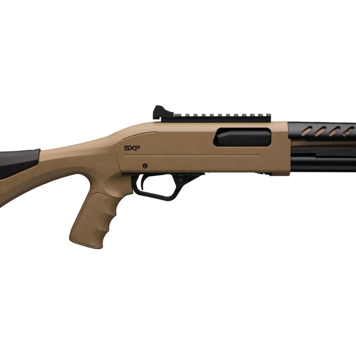 Winchester SXP Extreme Defender FDE Shotgun 12ga 3" Chamber 5rd Capacity 18" Barrel FDE Stock - Precision Shot Firearms