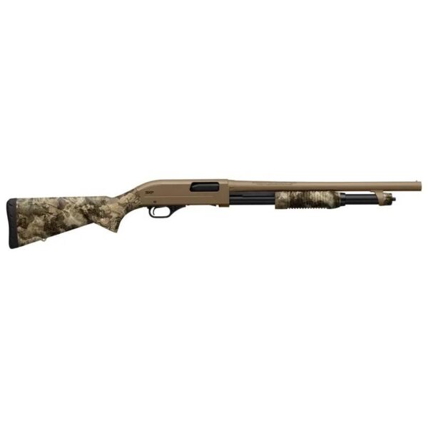 Winchester SXP Defender Shotgun 12 ga 3" Chamber 5rd Magazine 18" Barrel FDE Mossy Oak Elements Terra Bayou - Precision Shot Firearms