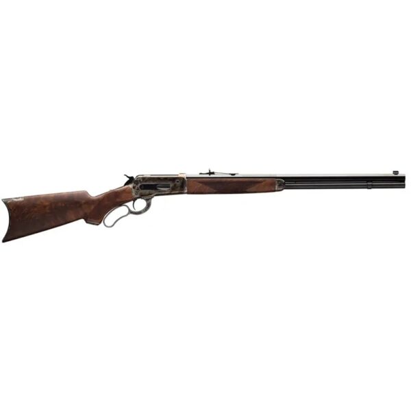 Winchester 1886 Deluxe Case Hardened Rifle 45-70 Gov't 8rd Capacity 24" Barrel Walnut - Precision Shot Firearms