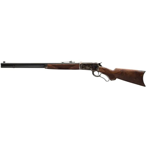 Winchester 1886 Deluxe Case Hardened Rifle 45-70 Gov't 8rd Capacity 24" Barrel Walnut - Precision Shot Firearms