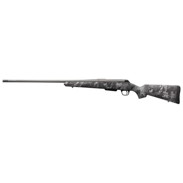 Winchester XPR Extreme Hunter TrueTimber Midnight 6.8 Western Rifle 3rd Magazine 24" Barrel Black Grey - Precision Shot Firearms