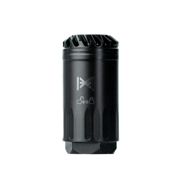 Huxwrx Blastphemy Blast Deflector Black - Precision Shot Firearms