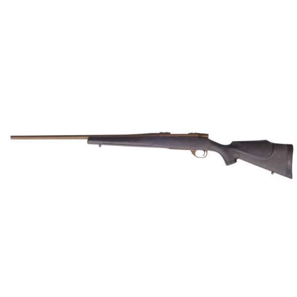 Weatherby Vanguard Weatherguard Rifle .300 Win 3rd Magazine 24" 1/2x28 Threaded Barrel Black Bronze - Precision Shot Firearms