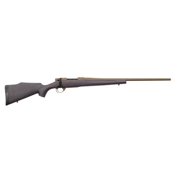 Weatherby Vanguard Weatherguard Bronze Rifle 6.5 PRC 3rd Capacity 24" Bronze Barrel Black/Bronze Stock - Precision Shot Firearms