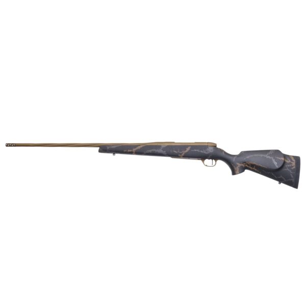 Weatherby MK V Weathermark Limited Rifle .257 Wby Mag 3rd Capacity 26" Fluted Barrel Black/Gray/Bronze Stock - Precision Shot Firearms