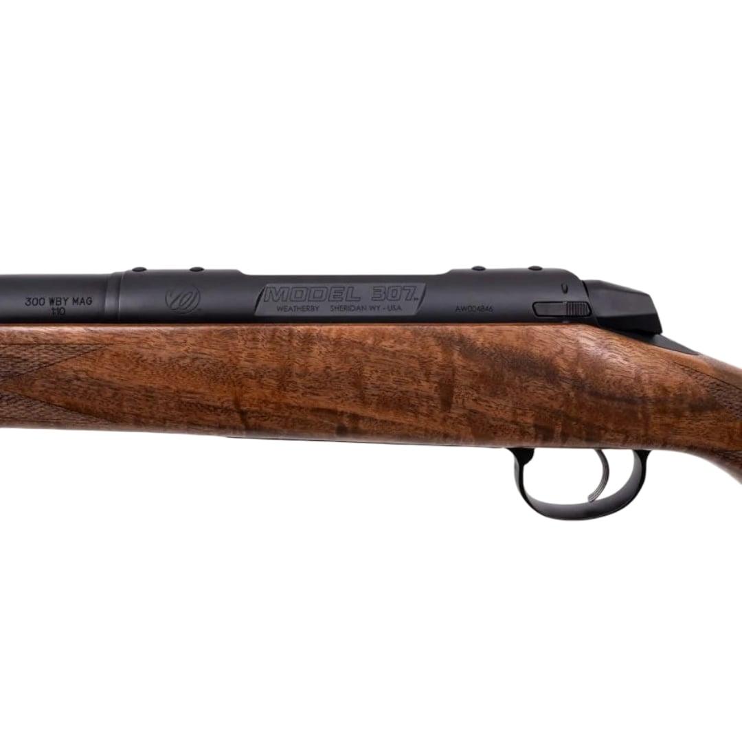 Weatherby 307 Adventure SD Rifle 25 WBY RPM 3rd Capacity 24'' Fluted Threaded Barrel Wood Stock - Precision Shot Firearms