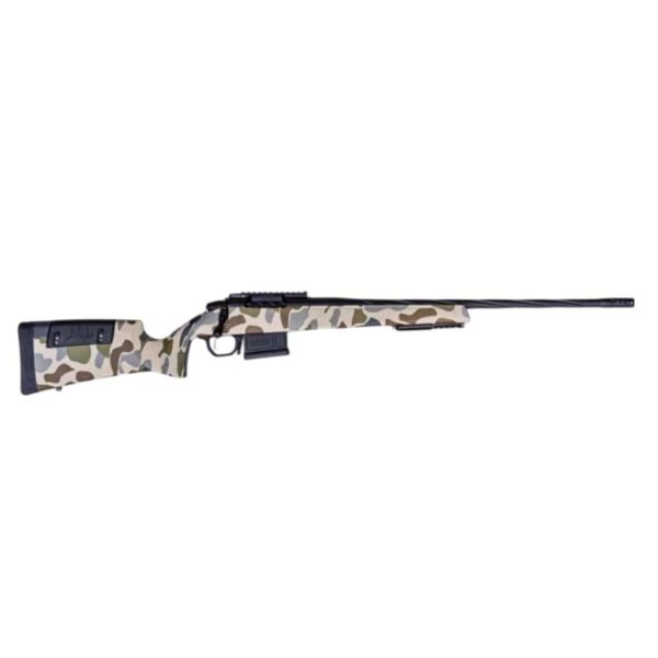 Weatherby Model 307 HUSH Rifle 7mm PRC 5rd Magazine(1) 22'' Threaded Barrel Camo Synthetic Stock - Precision Shot Firearms