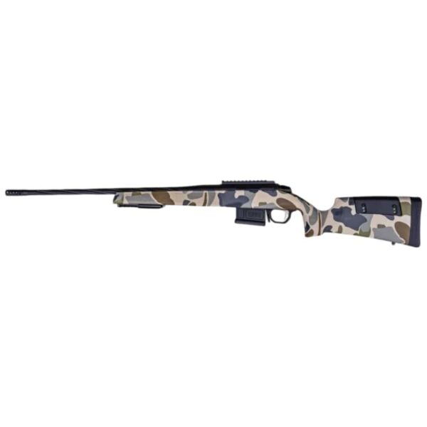Weatherby Model 307 HUSH Rifle 6.5 Creedmoor 5rd Magazine(1) 22'' Threaded Barrel Camo Synthetic Stock - Precision Shot Firearms