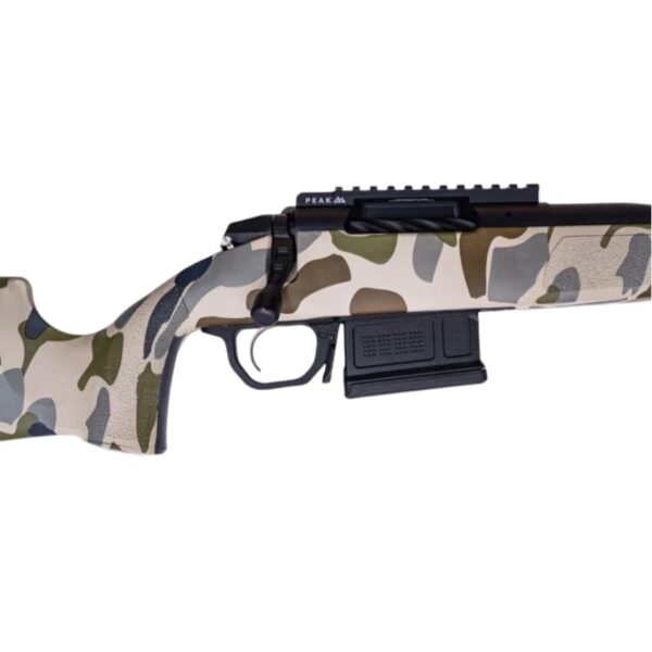 Weatherby Model 307 HUSH Rifle 6.5 Creedmoor 5rd Magazine(1) 22'' Threaded Barrel Camo Synthetic Stock - Precision Shot Firearms