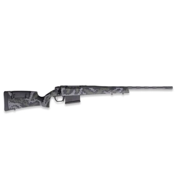 Weatherby Model 307 RANGE XP 2.0 Rifle .25 Creedmoor 5rd Capacity 22'' Barrel Green/Grey Sponge Pattern Stock - Precision Shot Firearms