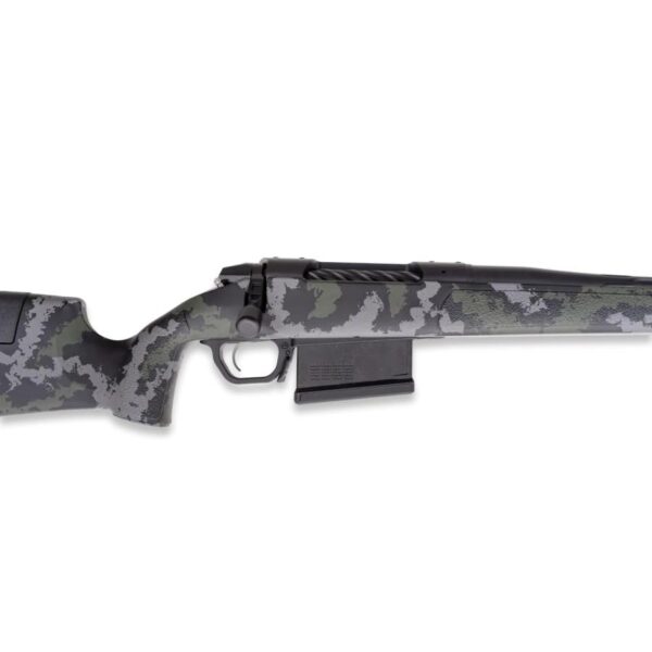 Weatherby Model 307 RANGE XP 2.0 Rifle .22 Creedmoor 5rd Capacity 22'' Barrel Green/Grey Sponge Pattern Stock - Precision Shot Firearms