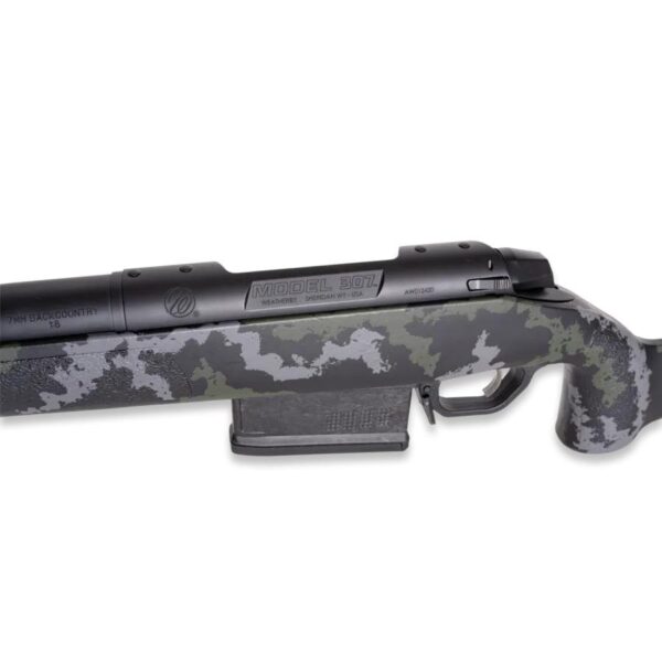 Weatherby Model 307 RANGE XP 2.0 Rifle .22 Creedmoor 5rd Capacity 22'' Barrel Green/Grey Sponge Pattern Stock - Precision Shot Firearms