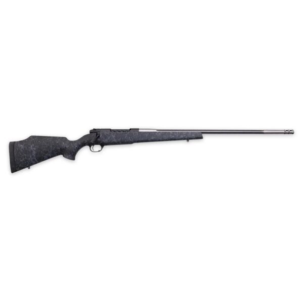 Weatherby MKV Accumark Rifle .224 Wby Mag 24" Barrel with 2" Muzzle Brake Black - Precision Shot Firearms