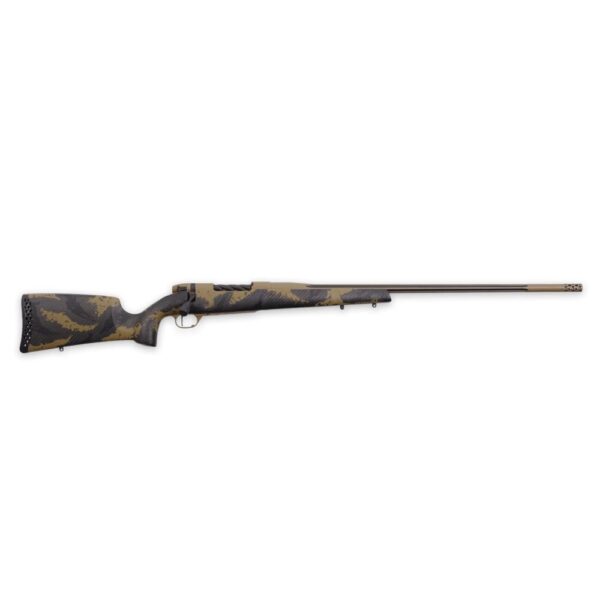 Weatherby Mark V Apex Rifle 30-378 Wby Mag 2rd Magazine 26" Barrel Tan and Brown with Muzzle Brake - Precision Shot Firearms