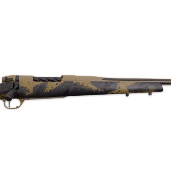 Weatherby Mark V Apex Rifle 300 Win 3rd Magazine 26" Barrel Tan and Brown with Muzzle Brake - Precision Shot Firearms