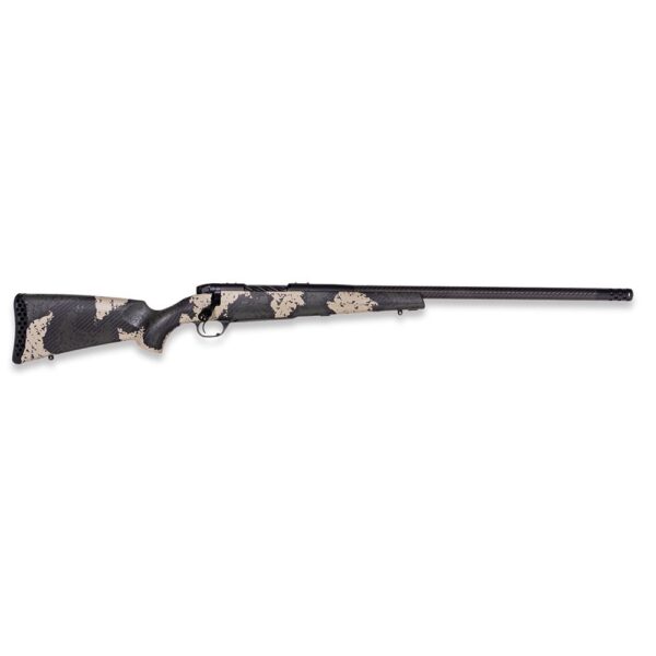 Weatherby Mark V Backcountry Guide Rifle 7mm PRC 3rd Magazine 22" 5/8x24 Threaded Barrel Black - Precision Shot Firearms