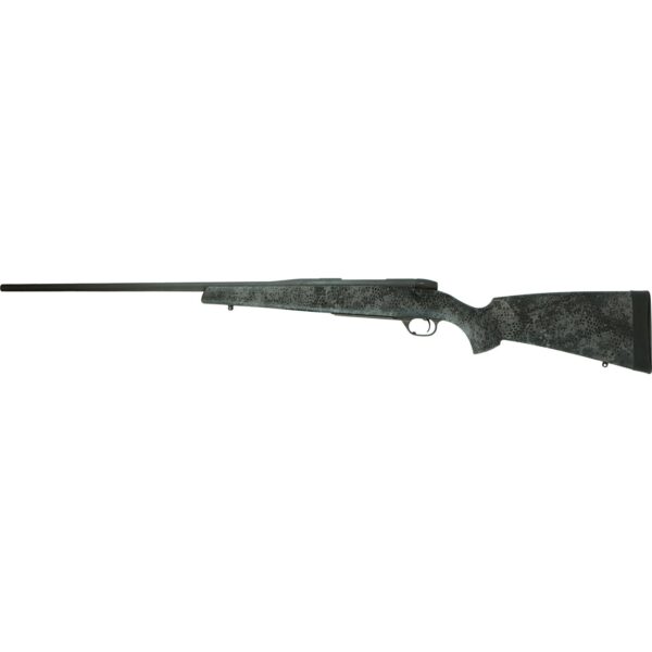 Weatherby Mark V Hunter Custom "Badlands Black SMU" Rifle 240 Wby Mag 4rd Magazine 24" Threaded Barrel - Precision Shot Firearms