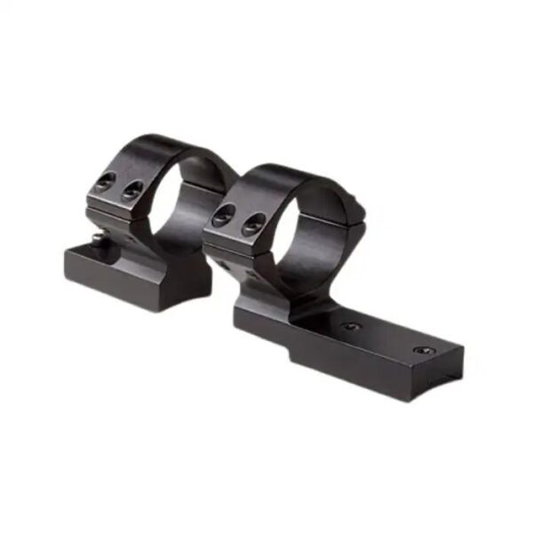 Wby Mark V Rifle Scope Mount Standard Action (6-lug) 1" Medium Black - Precision Shot Firearms