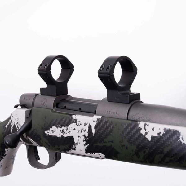 Weatherby Vanguard 2-Piece Lightweight Scope Mount 1" Low Black - Precision Shot Firearms