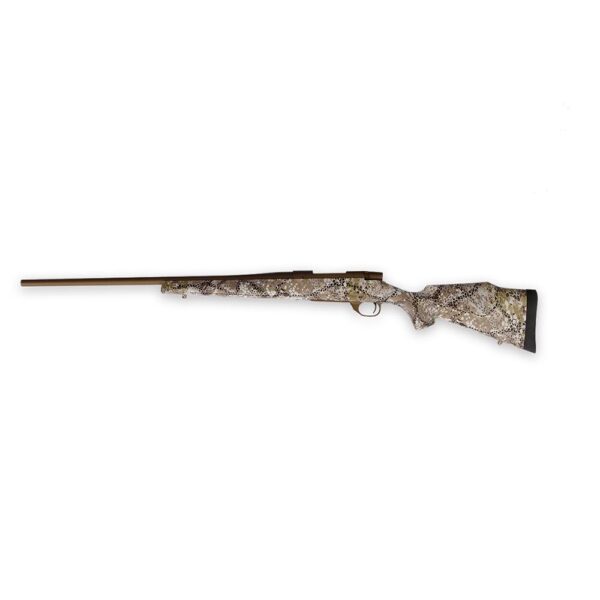 Weatherby Vanguard Badlands Rifle .30-06 Sprg 5rd Capacity 22" Burnt Bronze Threaded Barrel Approach Camo Stock - Precision Shot Firearms