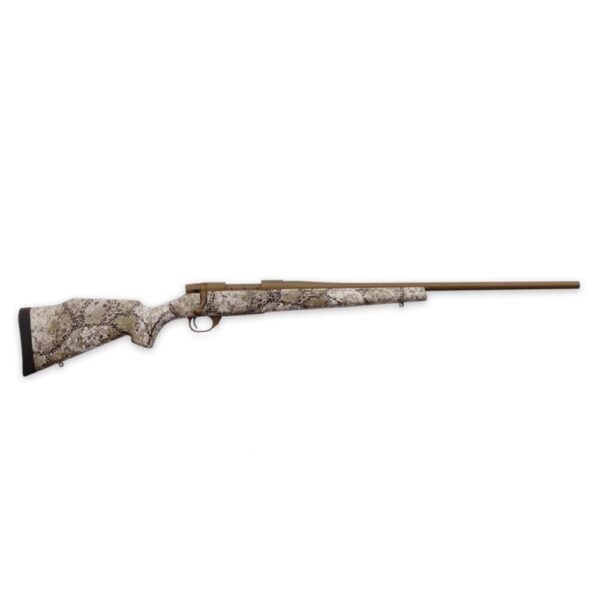 Weatherby Vanguard Badlands Rifle 6.5 PRC 3rd Capacity 24" Burnt Bronze Threaded Barrel Approach Camo Stock - Precision Shot Firearms
