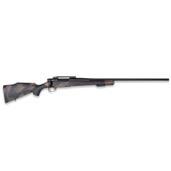 Weatherby Vanguard Black Hills Rifle 6.5 PRC 3rd Capacity 24" Barrel Black Polymer Stock w/Green & Tan Paint - Precision Shot Firearms