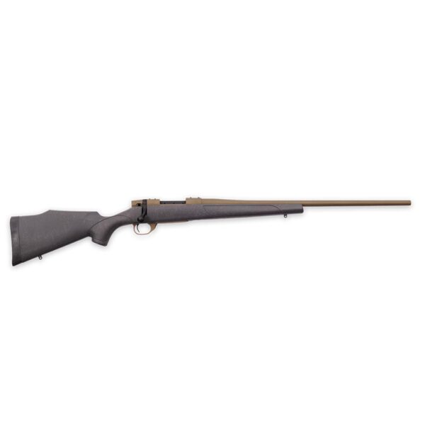 Weatherby Vanguard Weatherguard Rifle .257 Wby Mag 3rd Magazine 26" 1/2x28 Threaded Barrel Black Bronze - Precision Shot Firearms