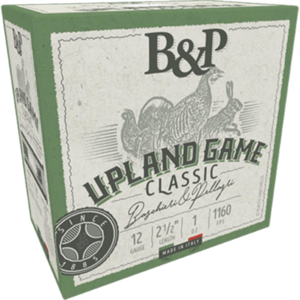 B&P Upland Classic Shotshell 12ga 2-1/2" 1oz 1160 fps #7.5 25/ct - Precision Shot Firearms
