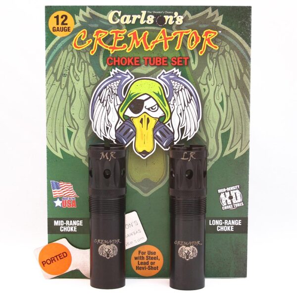 Carlson's Cremator Waterfowl Mid and Long Range Ported Choke Tube for 12 ga Beretta/Benelli Mobil 2/ct - Precision Shot Firearms