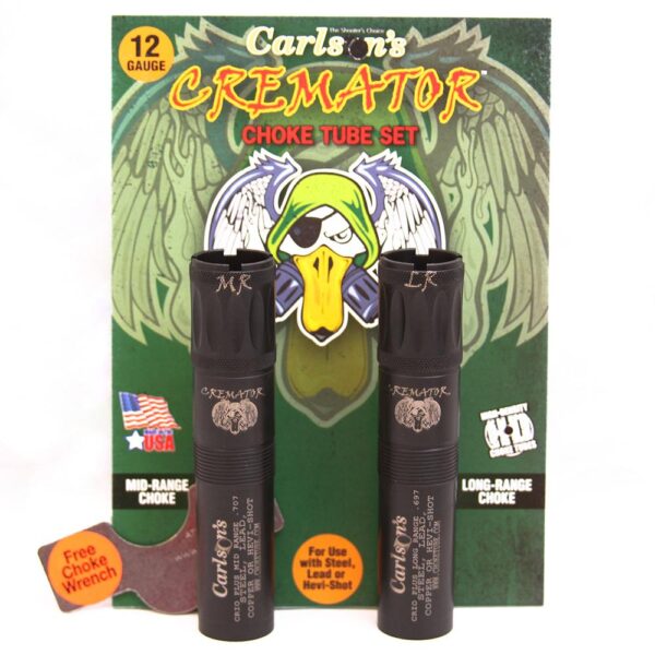 Carlson's Cremator Waterfowl Mid and Long Range on Ported Choke Tube for 12 ga Benelli Crio/Crio Plus 2/ct - Precision Shot Firearms