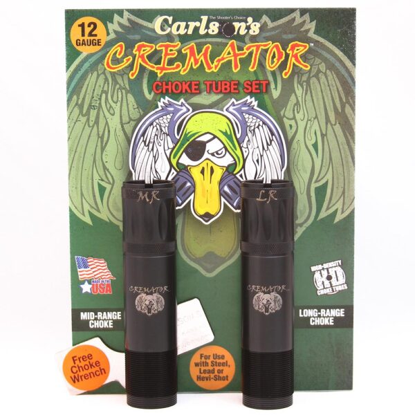 Carlson's Cremator Waterfowl Mid and Long Range Non-Ported Choke Tube for 12 ga Browning Invector Plus 2/ct - Precision Shot Firearms